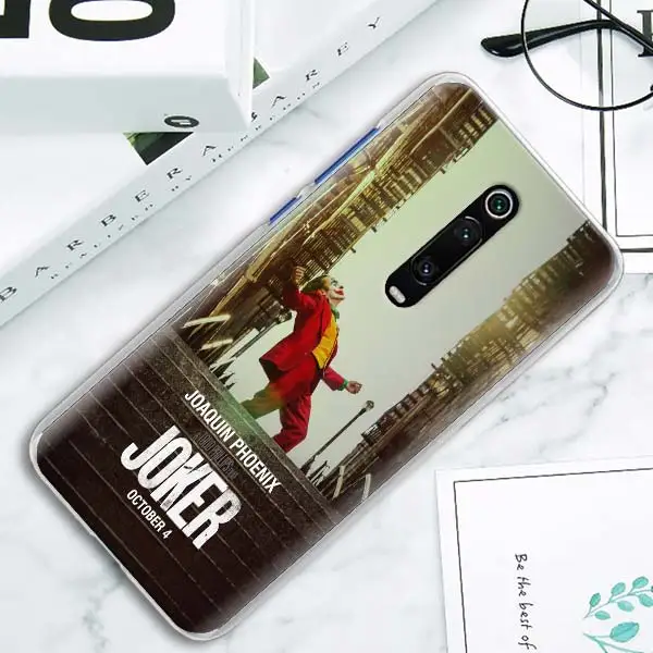 Joker Joaquin Phoenix обложка фильма чехол для Xiaomi A1 A2 Lite A3 CC9 CC9E 9 Pro 8 Lite 5X 6X Play Poco F1 жесткий чехол для телефона - Цвет: H07