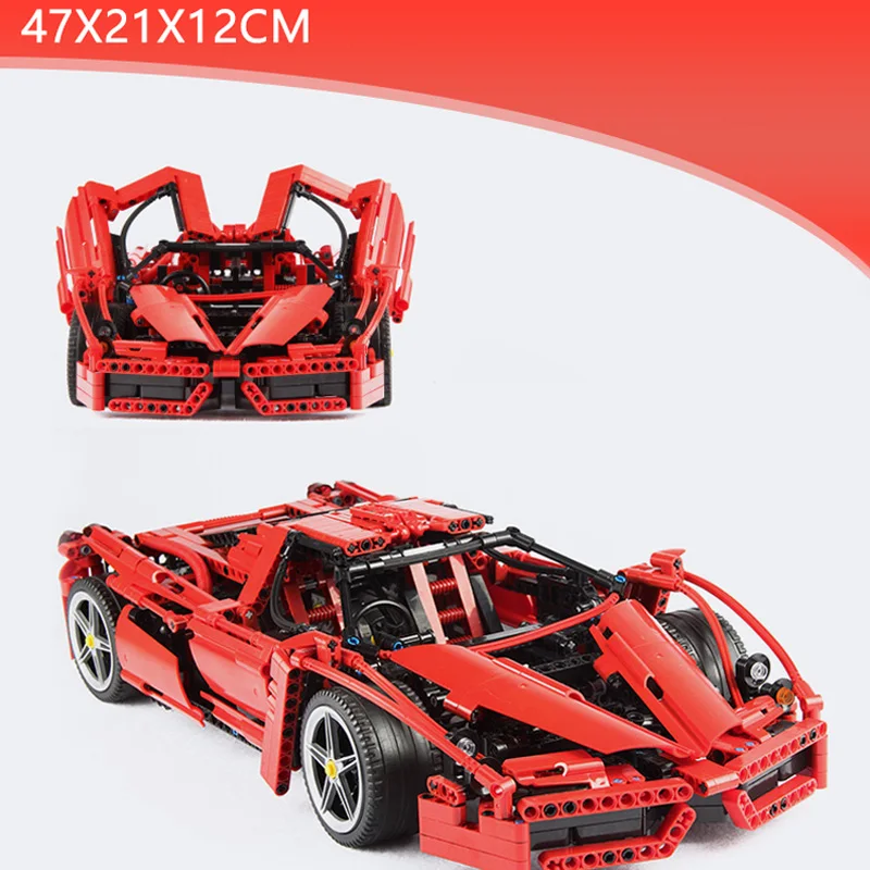 1359 шт. Racers ферраред Энзо супер автомобиль масштаб 1:10 спортивный комплект Enzo