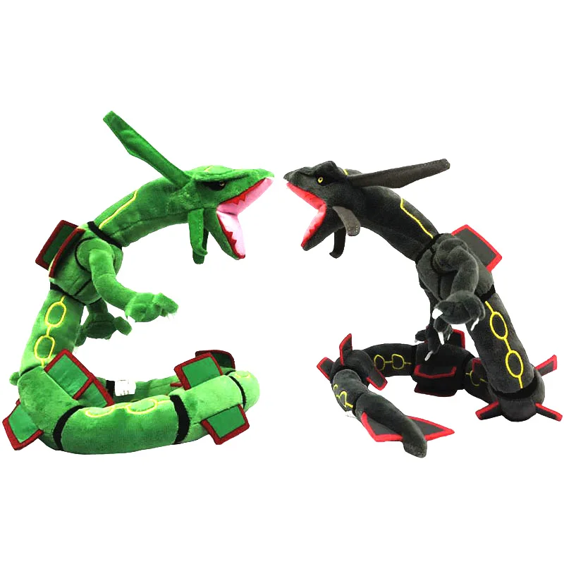 80 см Rayquaza дракон плюшевые куклы игрушки мультипликационных животных игрушка кукла Пикачу Мягкие плюшевые мягкие куклы для детей подарок на день рождения