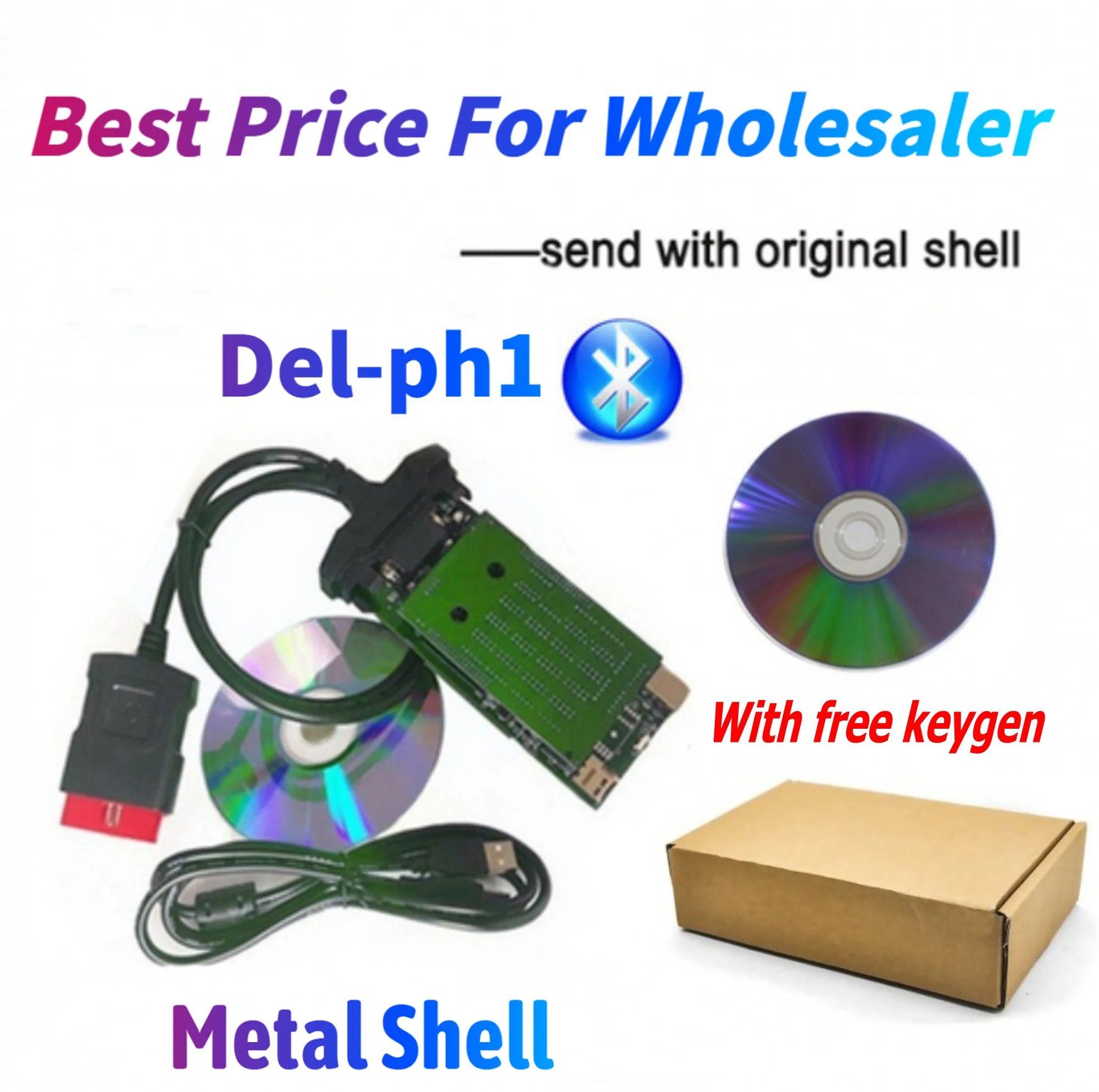 4 шт./лот заводская цена! Инструмент Диагностический VCI VD tcs pro bluetooth с новыми реле usb