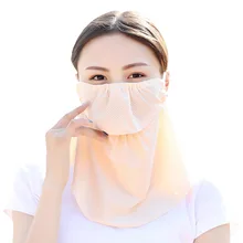 Женская модная маска для лица Лето Защита от ультрафиолета шарф Защита от солнца намордник Респиратор маска