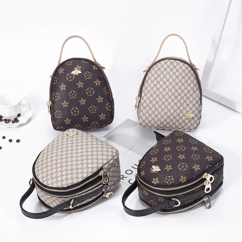 

2019 Spring And Summer New Style Printed Handbag Korean-style Fashion Shoulder Oblique WOMEN'S Bag