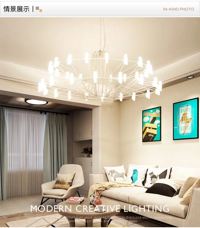 Скандинавский дизайн Led Chandelie трехэтажная люстра с башней используется для гостиной, столовой, отеля, лобби, Современное креативное