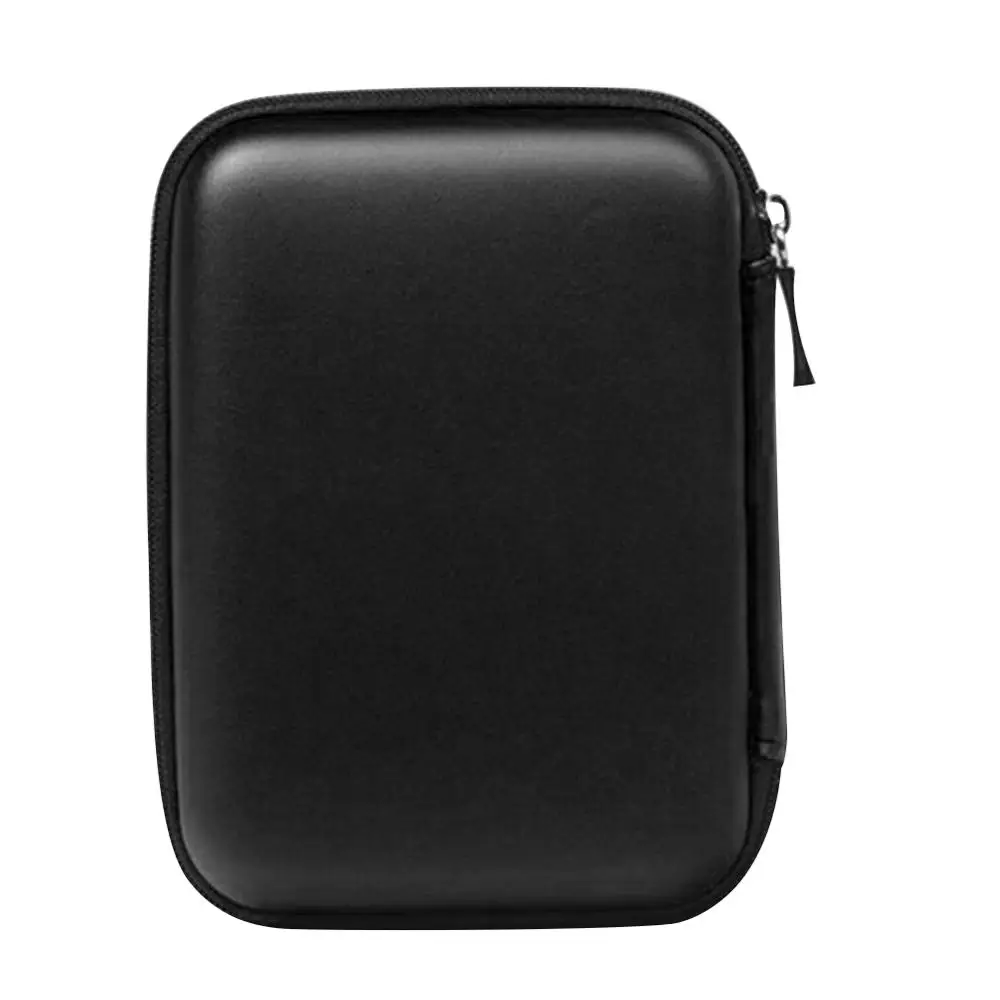 Black 2," HDD сумка Внешний USB жесткий диск футляр для дисков наушники сумка для переноски Usb кабель чехол для SSD HDD жесткий диск чехол коробка - Цвет: Black