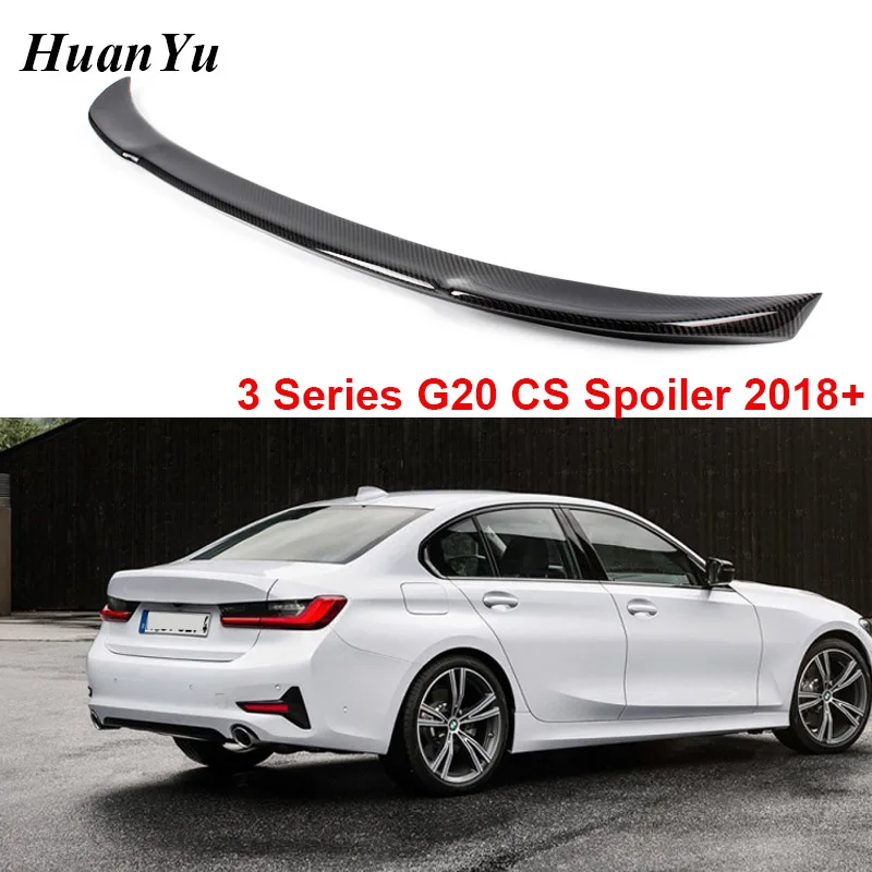 Новый CS стиль спойлер багажника из углеродного волокна для BMW 3 серии G20 задние