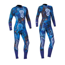 blue dive wetsuit
