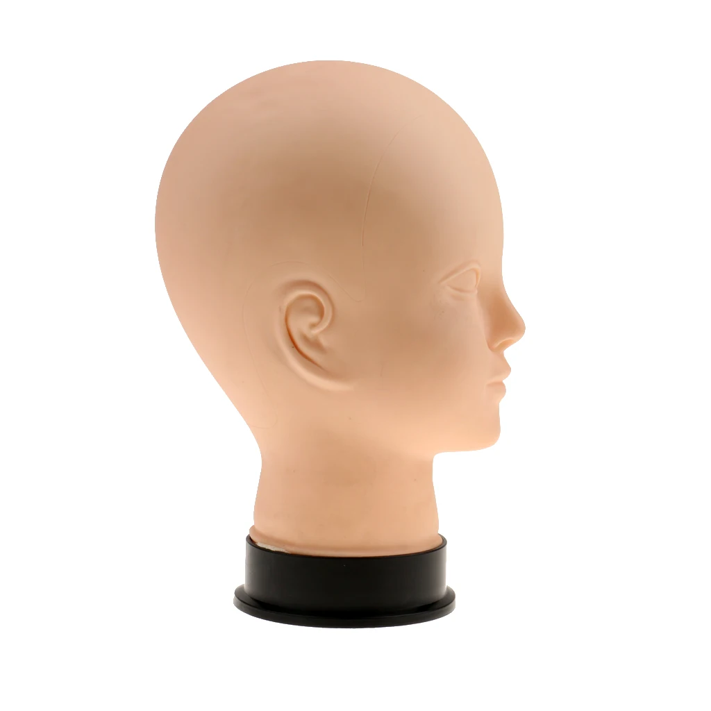 11inch Professional Makeup Face Painting Cosmetology Practice Training Head Mannequin Wig Hat Scarf Display Model