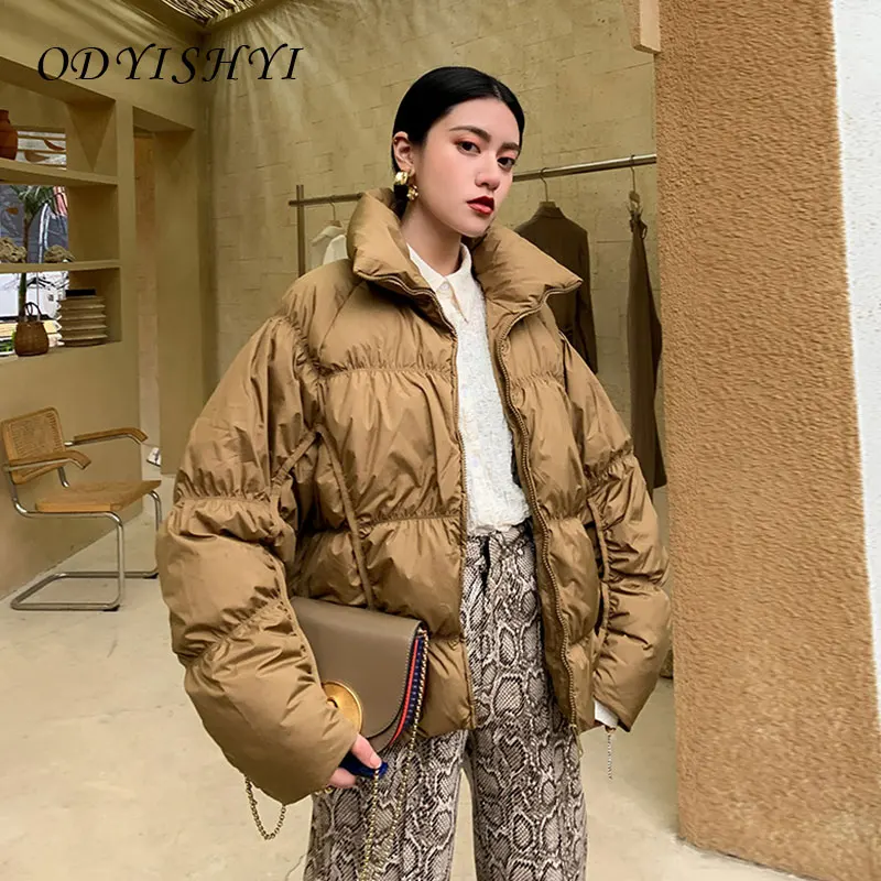 Parka Short Down Coat Women Design Sense 2020