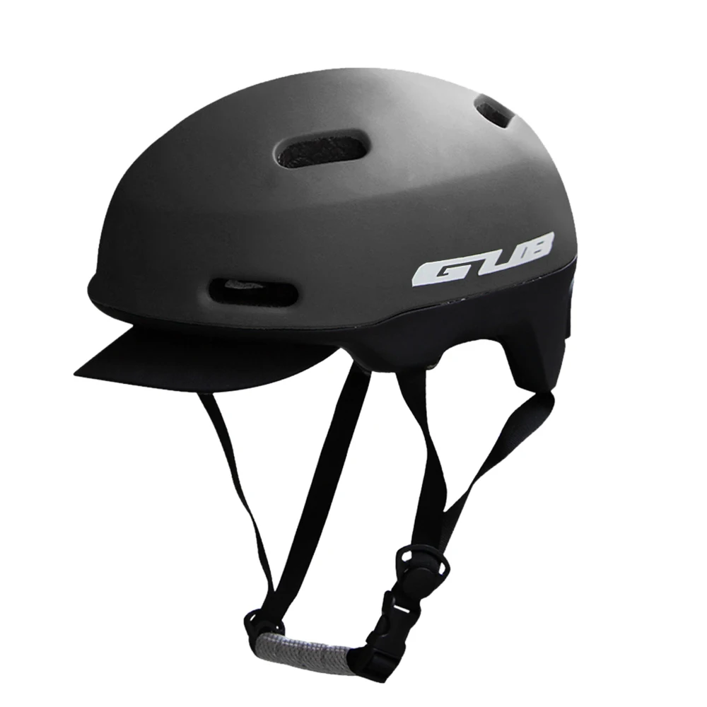 

GUB Adjustable Light Cycling Helmet Bike 8 Vents Helmet with Detachable Sun Visor MTB Road Helmet for Men Women