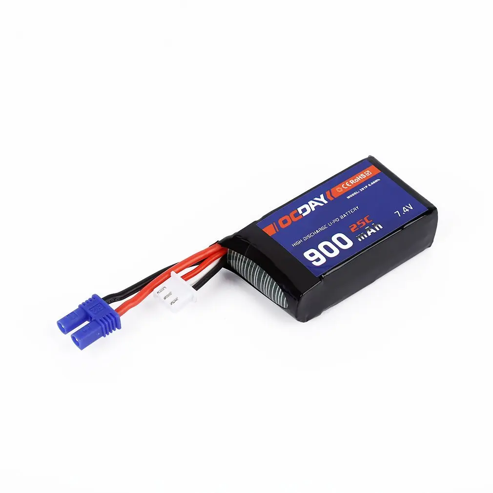 OCDAY 3,7 V 380 мА/ч, 25C 1S1P 1.4WH Батарея& Зарядное устройство для Hubsan H107C H107D