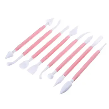 

Saim Sculpting Tools Plastic Clay Cutter 8pcs Polymorph Soft Ceramic Clay Sculpture Sculpting Tools Set Stacks for Polymer Clay