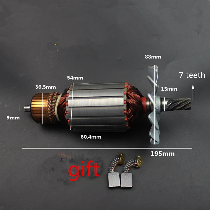 Schneiden maschine rotor ist geeignet für Makita 2414B 2414NB schneiden maschine rotor schneiden maschine zubehör
