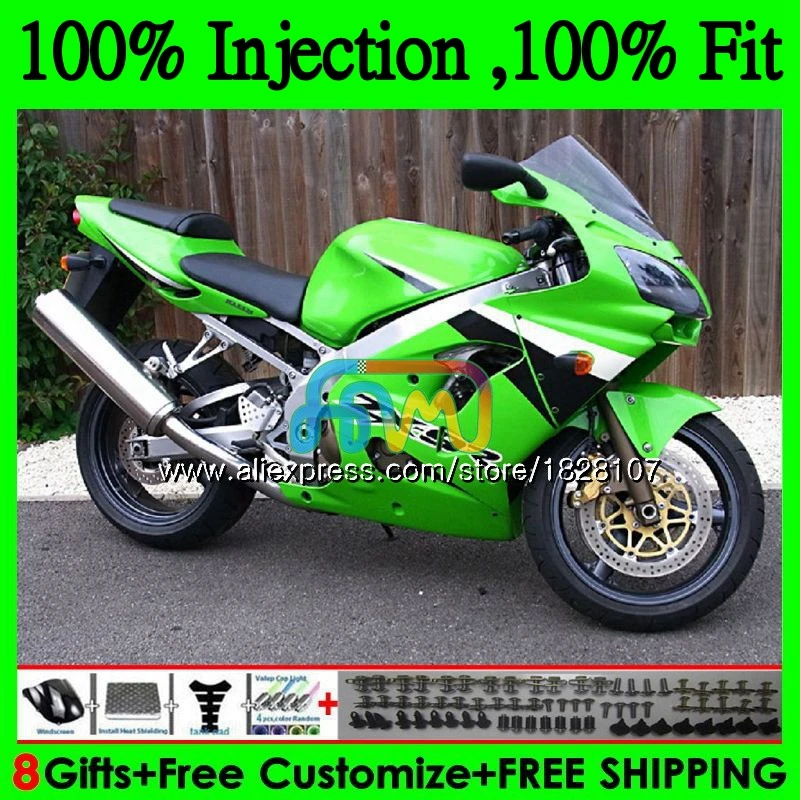 ZX900 OEM для KAWASAKI ZX900CC светильник зеленый ZX9 R ZX 9R 9 900 900CC 30BS.29 ZX-9R 2000 2001 2002 2003 ZX9R 00 01 02 03