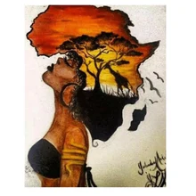 Алмазная вышивка 5d diy для самостоятельного создания картины из кристаллов африканская деревенская рукоделие мозаика вышивка крестиком на заказ фото домашний декор