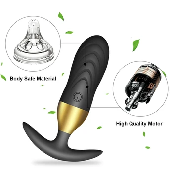 Wireless Remote Control Anal Butt Plug Vibrator for Women Gay Product Anal Stimulator Prostate Massager Sex Toys for Men Adults 6