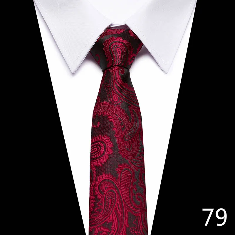 Мужские галстуки 7,5 см синие полосатые галстуки Роскошные деловые Свадебные вечерние галстуки бизнес Свадебные Галстуки - Цвет: 79