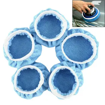 

Car Car Polisher Pads Polishing Buffing For Waxing Cover Blue Accessories Parts