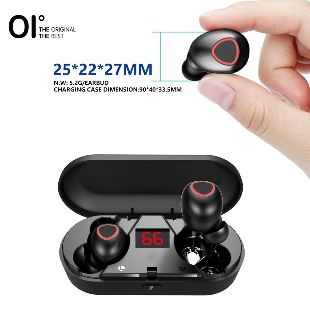 OI M8B Pro True Headphone Bluetooth 