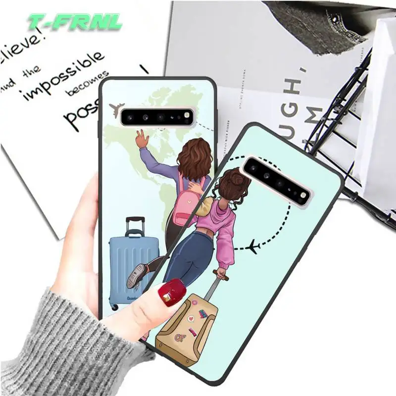 Чехол для телефона эстетический Bff best friend forever роскошный брендовый чехол чехлы