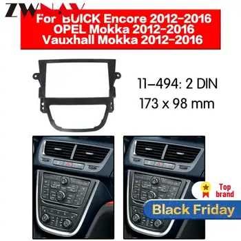 

Car DVD Player frame For 2012-2016 OPEL MOKKA 2DIN Auto AC Black LHD RHD Auto Radio Multimedia NAVI fascia