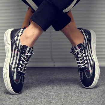 

Promotion Shoes Mens Fashion Sneakers Spring Autumn Casual Loafers Student Outdoor Trend Skateboarding Shoes Track Field Walking