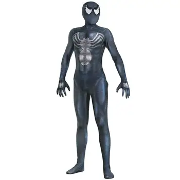 

Venom Edward Eddie Brock Kostuum Cosplay Costume Christmas Kids Adult onesies Superhero Bodysuit Suit Jumpsuits Rompers costume