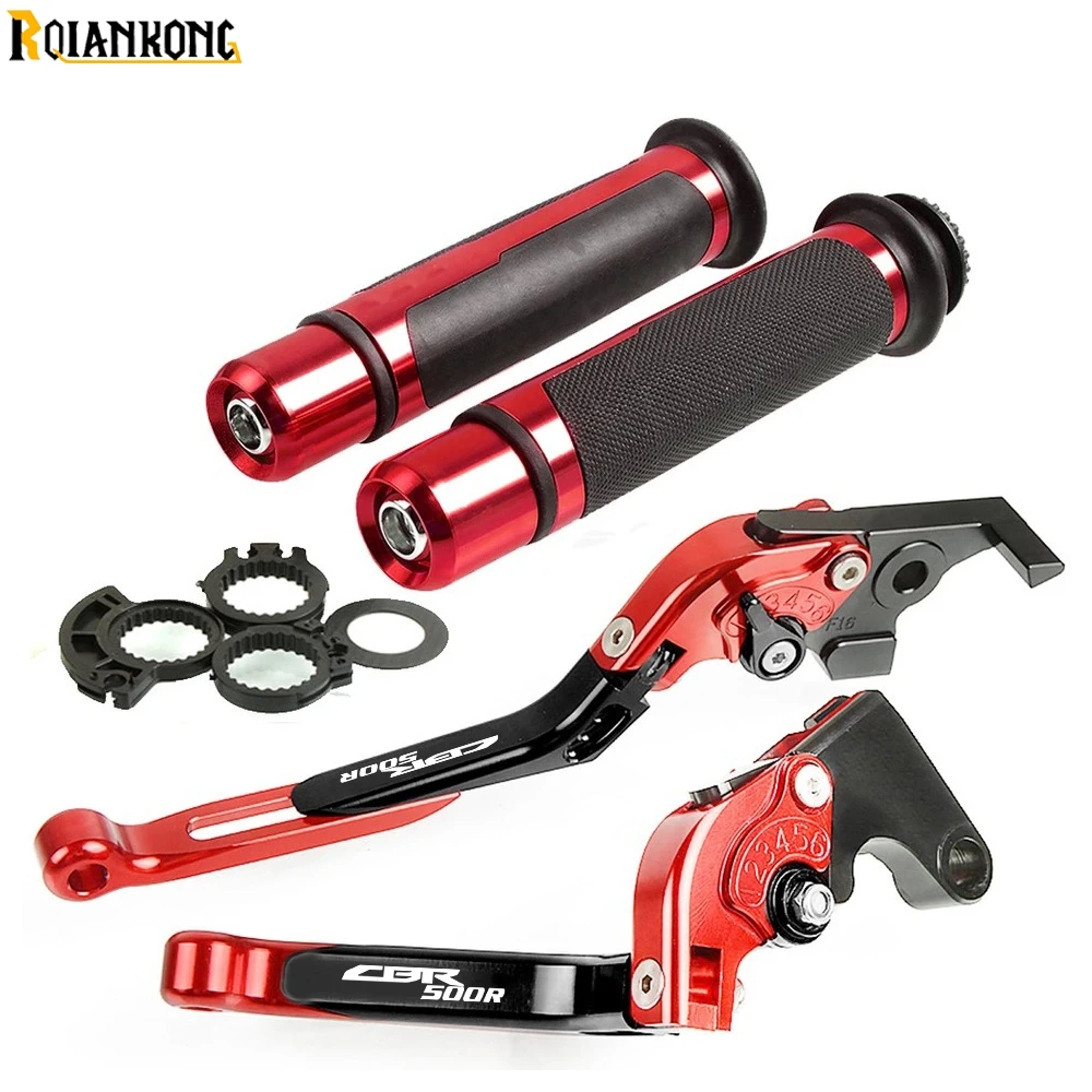 Ручка тормоза мотоцикла CNC регулируемая ручка рычага сцепления для Honda CBR500R 2013 2014