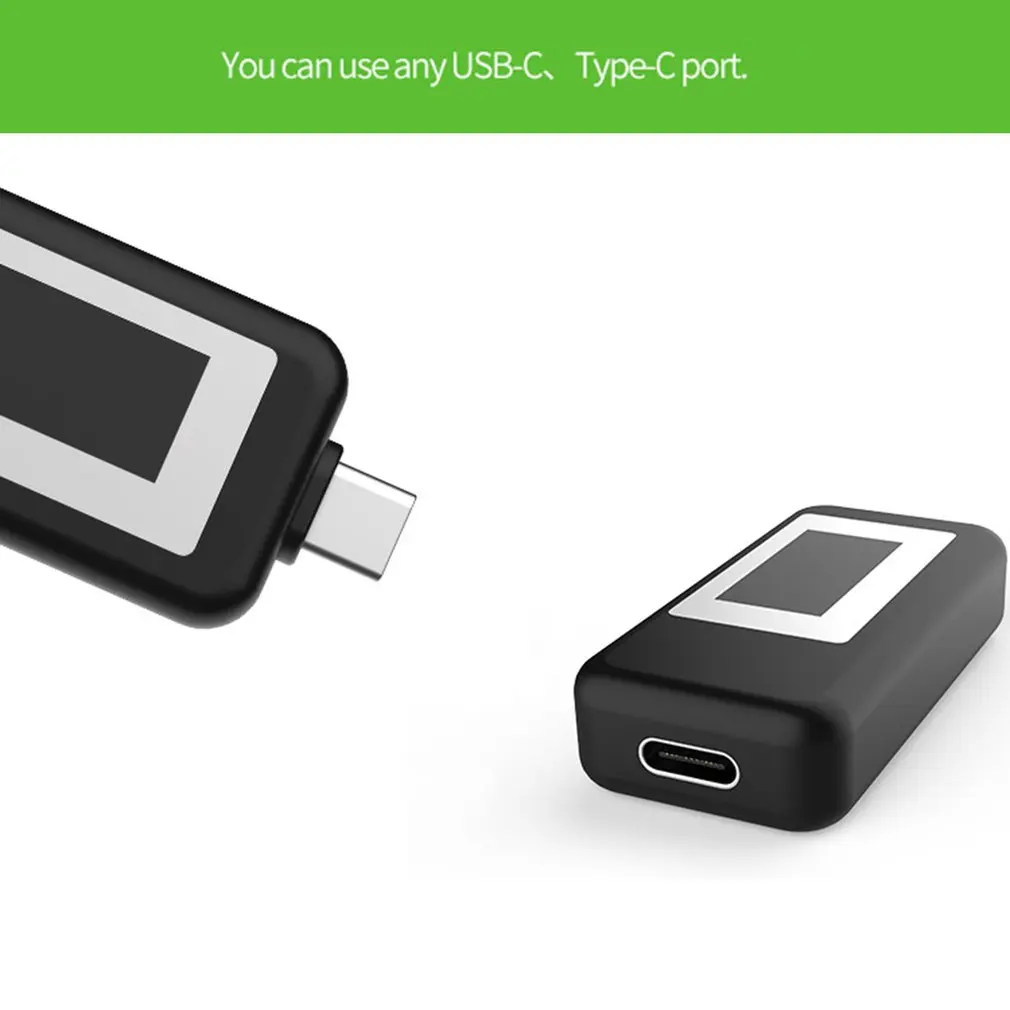 Тип-c многофункциональный двойной USB вольтметр тестер безопасности монитор постоянного тока цифровой вольтметр измеритель напряжения тока для защиты устройства
