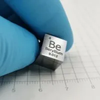 

10mm Be≥99.9% Beryllium Cube Periodic Table Of Elements Cube Hand Made Science Educational DIY Crafts Display