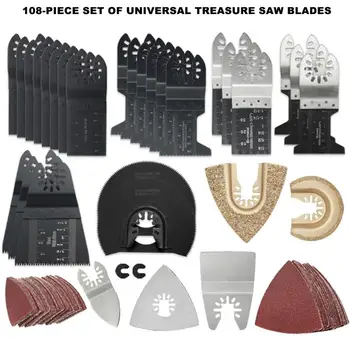 

108pcs Quick Assembly Electric Saw Blade Universal Repair Machine Multi-function Woodworking Rotary Tool Accessories