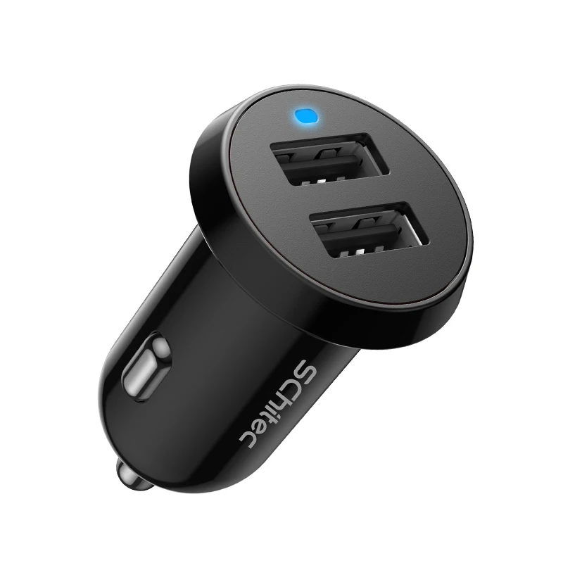 usb c 5v 3a Schitec 3.1A Mini Fast Charging USB Car Charger Quick Charge For iPhone 12 Xiaomi Huawei Mobile Phone Charger Adapter in Car 65 watt usb c charger Chargers