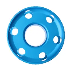Упаковка из 2-прочный алюминиевый сплав Дайвинг Finger Spool Dive Reel-синий