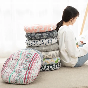 

High Quality Soft Pillow Office Chair Cushion Memory Velvet Seat Cushion Office Chair Round Kussenvulling Home Textile JJ60ZD