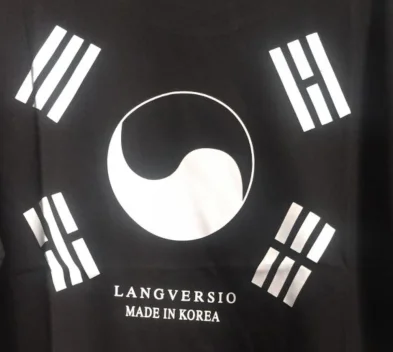 Женская и мужская китайская футболка с графическим буквенным принтом Tai Chi в полоску, большие размеры, Harajuku, уличная футболка в стиле панк, Корейская