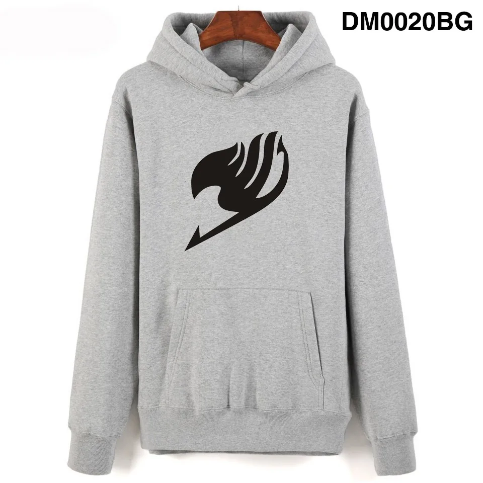 ГОРЯЧАЯ Фея хвост черный свитер для мужчин/женщин осень зима толстовки модные повседневные Хип Хоп Толстовка с принтом Фея хвост Мужская Уличная одежда - Цвет: 01