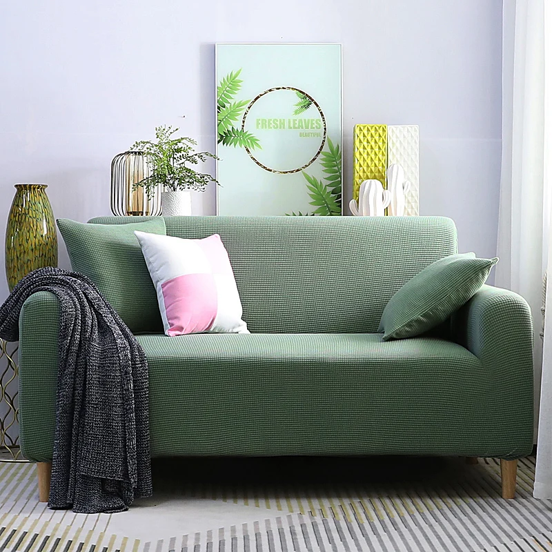 1pcs Sofa Bed Cover Soft Fabric Without Armrest Couch Anti-dirty Home Living Room Super Elastic Higher Quality | Дом и сад