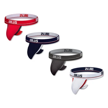 

2020 NEW 4pcs/lot Breathable Sexy Gay Underwear men jockstrap mens thongs and g strings sissy panties string men lingerie OR185