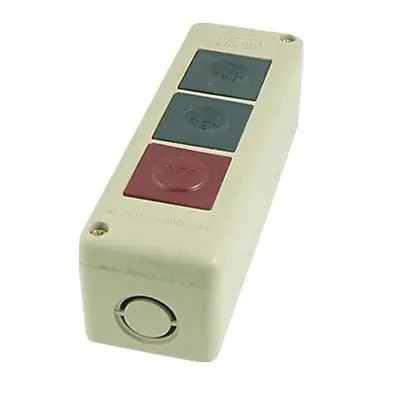

Screw Terminals FWD/REV/OFF Momentary Power Push Button Switch 250VAC 5A