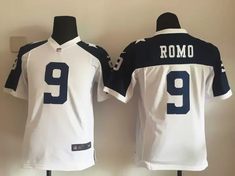 Все сшитые Молодежные Dallas s Дети 11 Cole besley 50 Sean Lee 21 Ezekiel Elliott#88 Dez Bryant Джерси - Цвет: Зеленый