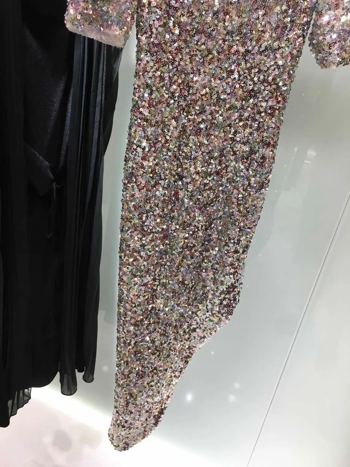 Blingbling подиумное Платье женское сексуальное Асимметричное Платье-футляр модное летнее платье с коротким рукавом и блестками