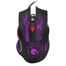 Мышь s6 Кнопка 5500 dpi светодиодный оптический USB Проводная игровая PRO мышь Мыши для ПК ноутбук мини мышь геймер Мыши для ПК Laptop-L917