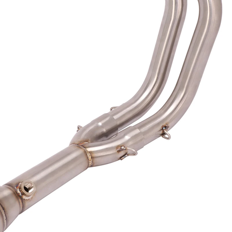 32MM Connect Original For Yamaha YZF R3 R25 MT03 MT25 Motorcycle Exhaust Header Pipe Escape Muffler Front Mid Tube Slip On SteeI - Image 4