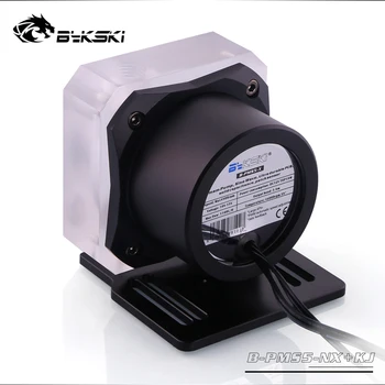 

Bykski PWM Automatic Speed Control computer case D5 Pump Water Cooling System large 4pin 12v 18w 4 Colors B-PMS5-NX
