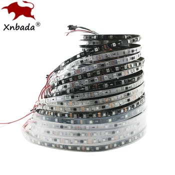 

DC12V WS2811 5050 RGB Addressable Led Pixel Strip Light Full Colors Led Strip Ribbon Flexible Digital Led Tape 1 Ic Control 3