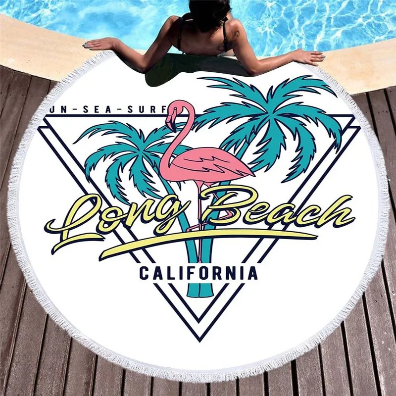  European Style Retro Basketball Beach Towels with Drawstring Backpack Cute Cartoon Puppy Beach Towe