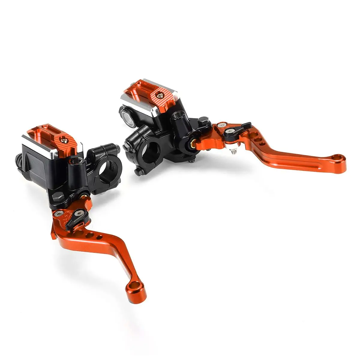 22cm 7/8&quot Motorcycle Master Cylinder Lever Hydraulic Brake Pump Clutch Handle Handlebar Reservoir Set For HONDA Yamaha | Автомобили и