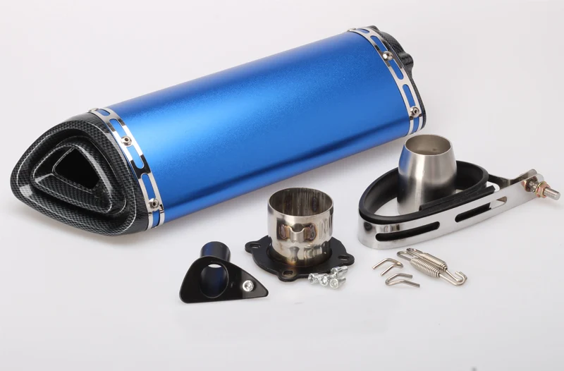 FZ 6 для FZ6 Z750 Z800 R3 R6 MT03 FZ1 FZ8 R1 MT03 MT07 Универсальный Escape мото руль Fatbar для выхлопная труба скутера глушитель выхлопных газов - Цвет: 2