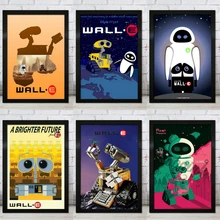  Canvas Painting Disney Robot Story Movie Posters and Prints Wall Art Room Decor Pictures for Living Children Home Decoration 
