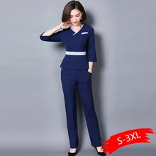 Спа Спецодежда Комбинезоны Весна Осень массаж Рабочая форма наборы Женская Больница униформа медсестры красота одежда