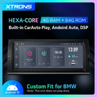 XTRONS-REPRODUCTOR estéreo para coche, pantalla IPS de 10,25 pulgadas, Android 10,0, PX6, GPS, DSP, Carplay, sin DVD, para BMW X5, E53, 1999- 2004, 2005
